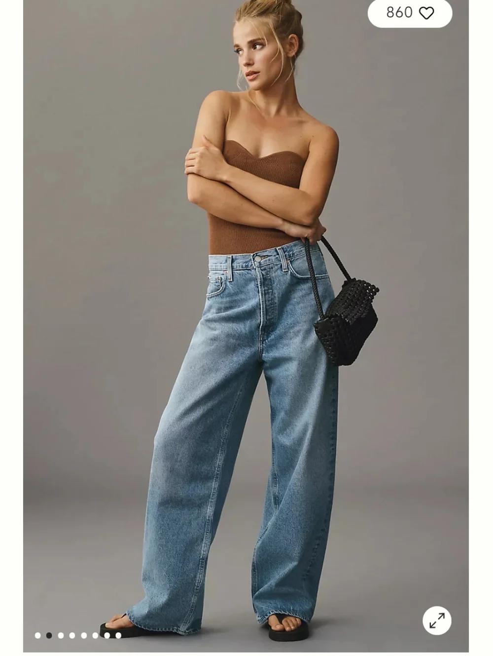 Agolde Low Slung Baggy Jeans - Picture 2 of 12